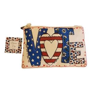 Brighton Election Day pouch NWT crossbody purse vote 2024 patriotic bag